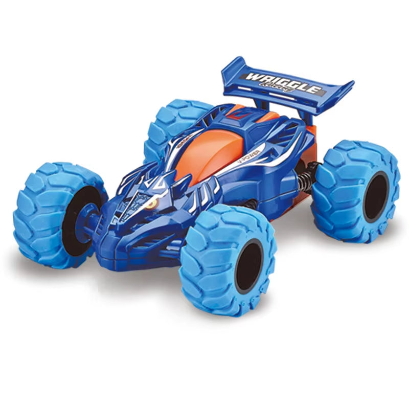 Fun Pull Back Car Double-Side Vehicle Inertia Safety and Fall Resistance Shatter-Proof Model for Kids Boys Children'S Toys Car